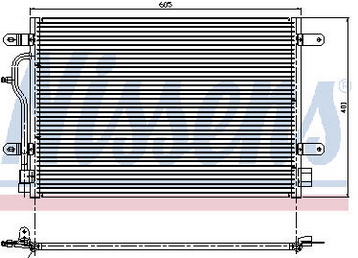 AUDI A4 КОНДЕНСАТОР КОНДИЦ (см.каталог) 01-04 8E0260401D/8E0260403D AI0A401-931