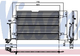 AUDI A4 КОНДЕНСАТОР КОНДИЦ (см.каталог) 94-96 8D0260401A/8D0260401C/8D0260401D AI0A494-931