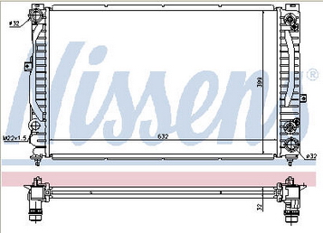 AUDI A4 {A6 97-/PASSAT 00-} РАДИАТОР ОХЛАЖДЕН (NISSENS) (AVA) (см.каталог) 96-00 4B0121251R/8D0121251BB AI0A496-918 AUDI A4 {A6 97-/PASSAT 00-} РАДИАТОР ОХЛАЖДЕН (NISSENS) (AVA) (см.каталог) 96-00 4B0121251R/8D0121251BB AI0A496-918