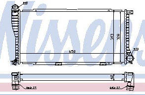 E38 {E39 98-} РАДИАТОР ОХЛАЖДЕН (NISSENS) (см.каталог) 98- 2247345 BME3898-911 E38 {E39 98-} РАДИАТОР ОХЛАЖДЕН (NISSENS) (см.каталог) 98- 2247345 BME3898-911