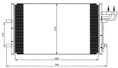 FOCUS {C-MAX 03-} КОНДЕНСАТОР КОНДИЦ (NRF) (AVA) (см.каталог) 05- 1234248/1335552 FDFOC05-930