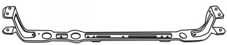 FOCUS БАЛКА СУППОРТА РАДИАТ НИЖН (USA) 98-04 YS4Z16138RB FDFOC98-411 FOCUS БАЛКА СУППОРТА РАДИАТ НИЖН (USA) 98-04 YS4Z16138RB FDFOC98-411