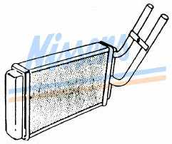 TRANSIT РАДИАТОР ОТОПИТЕЛЯ 86-90 89VW18476BA FDTRT86-900