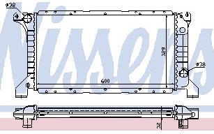 TRANSIT РАДИАТОР ОХЛАЖДЕН (см.каталог) 91-94 1040077/6640241/92VB8005BC/92VB8005BD/92VB8005BE/92VB8005EC/92VB8005FC FDTRT91-911