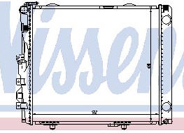 W124 РАДИАТОР ОХЛАЖДЕН (NISSENS) (NRF) (см.каталог) 84-93 1245002703/1245008903 MD12484-915