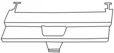 W124 РЕШЕТКА БАМПЕРА ПЕРЕДН С ОТВ П/КОНДИЦ 90-94 1248800105 MD12490-190 W124 РЕШЕТКА БАМПЕРА ПЕРЕДН С ОТВ П/КОНДИЦ 90-94 1248800105 MD12490-190