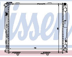 W124 РАДИАТОР ОХЛАЖДЕН (NISSENS) (см.каталог) 93-95 1245001902/1245007603 MD12493-910