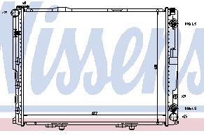 W124 РАДИАТОР ОХЛАЖДЕН (NISSENS) (NRF) (см.каталог) 93-95 1245002202/1245002302/1245008103 MD12493-912 W124 РАДИАТОР ОХЛАЖДЕН (NISSENS) (NRF) (см.каталог) 93-95 1245002202/1245002302/1245008103 MD12493-912
