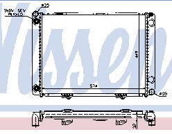 W201 РАДИАТОР ОХЛАЖДЕН (NISSENS) (NRF) (см.каталог) 85-93 2015008503/2015008603 MD20185-912