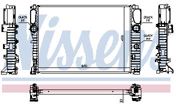 W211 РАДИАТОР ОХЛАЖДЕН (NISSENS) (см.каталог) 02- 2115003402 MD21102-913 W211 РАДИАТОР ОХЛАЖДЕН (NISSENS) (см.каталог) 02- 2115003402 MD21102-913