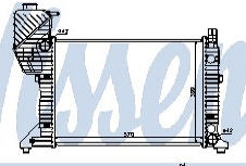 SPRINTER РАДИАТОР ОХЛАЖДЕН (см.каталог) 94- 9015001800 MDSPR94-912