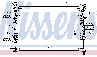 VECTRA РАДИАТОР ОХЛАЖДЕН (NISSENS) (AVA) (см.каталог) 96- 1300161/52464543 OPVCA96-912 VECTRA РАДИАТОР ОХЛАЖДЕН (NISSENS) (AVA) (см.каталог) 96- 1300161/52464543 OPVCA96-912
