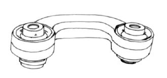 PASSAT {AI A4 94-01/A6 94-/Super B 02-} СТОЙКА СТАБИЛИЗАТОРА ПРАВ 97-04 8D0411318D VWPAS97-840-R