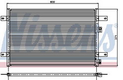 SHARAN {+ FD GALAXY/ST ALHAMBRA} КОНДЕНСАТОР КОНДИЦ (см.каталог) 95-00 1029057/7266163/7M0820413E VWSRN95-930