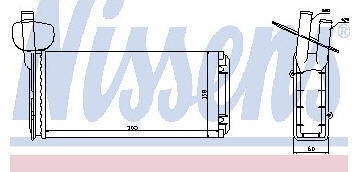 TRANSPORTER РАДИАТОР ОТОПИТЕЛЯ (см.каталог) 90- 701819031A/701819031B VWTRN90-901