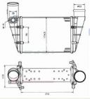 AUDI A4 {ИНТЕРКУЛЕР!!!A6 97-/PASSAT 96-} РАДИАТОР ОХЛАЖДЕН (см.каталог) 95-00 058145805B/058145805G/058145805H AI0A495-910