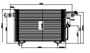 AUDI A6 {+AI 100 91-94} КОНДЕНСАТОР КОНДИЦ (NISSENS) (NRF) (GERI) (см.каталог) 94-96 4AO260403AC AI0A694-930