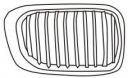 E46 КУПЕ РЕШЕТКА РАДИАТОРА ПРАВ 98-03 51138208684 BM46K98-100-R