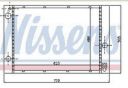 E60 {E63/E64 04-} РАДИАТОР ОХЛАЖДЕН (NISSENS) (NRF) (GERI) (см.каталог) 02- 17117519209/17117519211 BME6002-910