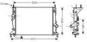 FOCUS РАДИАТОР ОХЛАЖДЕН (NISSENS) (AVA) (см.каталог) 05- 1305491 FDFOC05-910