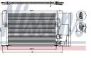MONDEO {COUGAR 99-} КОНДЕНСАТОР КОНДИЦ (NISSENS) (NRF) (см.каталог) 97-99 1022553/1055189/1060440/97BW19710BA/97BW19710BB FDMON97-930