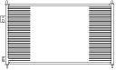 CIVIC КОНДЕНСАТОР КОНДИЦ (СЕДАН) (NISSENS) (NRF) (GERI) (см.каталог) 00-05 94771 HDCVC00-930