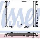 W124 РАДИАТОР ОХЛАЖДЕН (NISSENS) (AVA) (см.каталог) 90-93 1245009303 MD12490-910