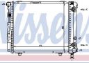 W124 РАДИАТОР ОХЛАЖДЕН (NISSENS) (NRF) (GERI) (см.каталог) 92-95 1245005903/1245006003 MD12492-910