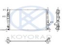 3 {+ FD FOCUS 05- / C-MAX 03-/ VV S40 04-} РАДИАТОР ОХЛАЖДЕН 1.3 1.6 2 (KOYO) 04- 1251092/8603244/Y60115200B/Y60115200C/Z60215200C MZX0304-912